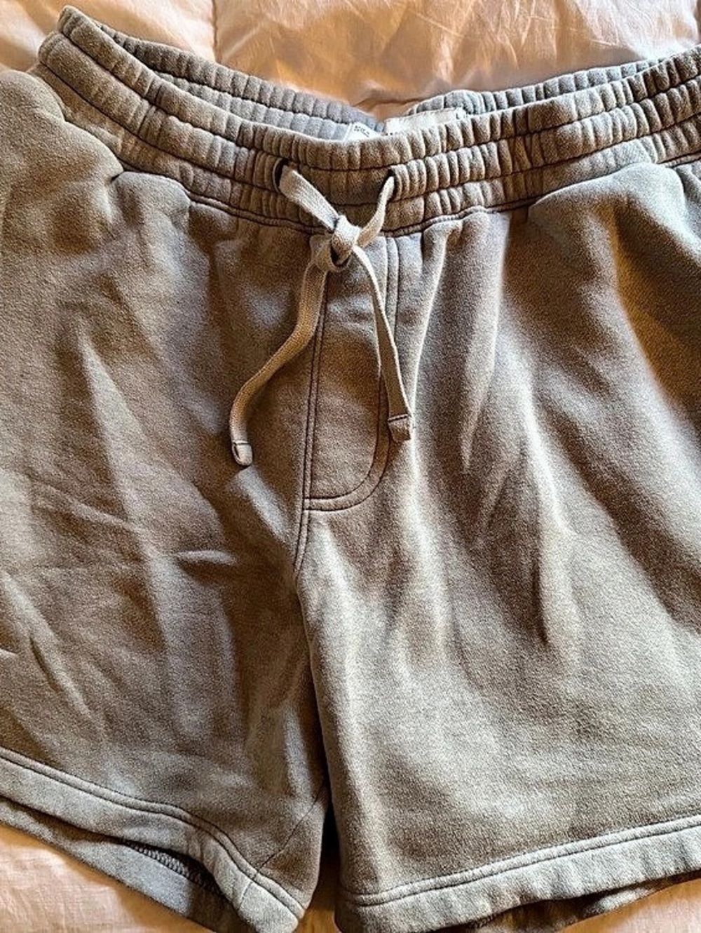 Hollister NWOT Gray Drawstring Athletic Shorts